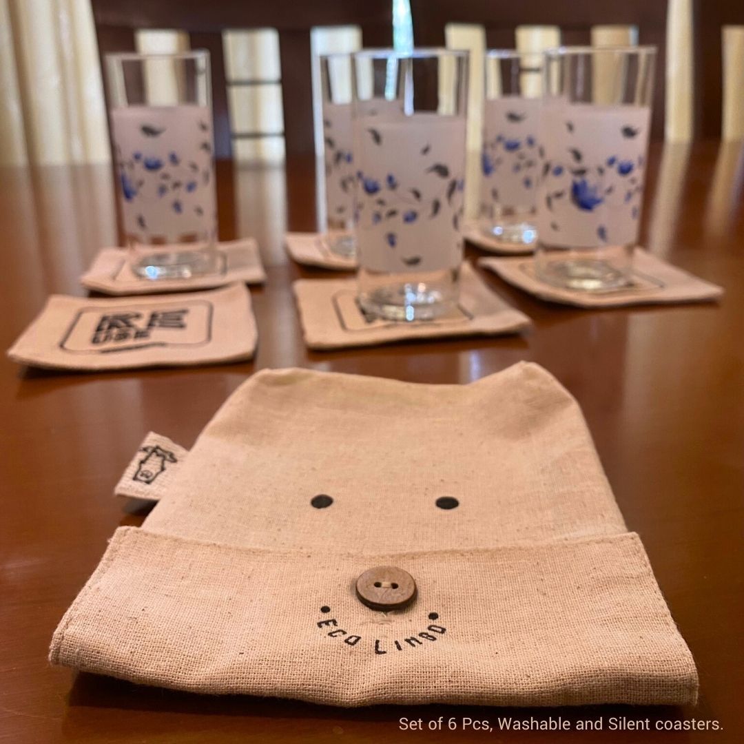 Eco lingo coaster