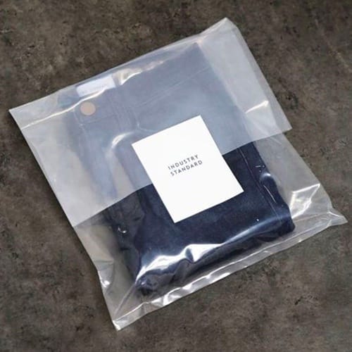 Enviclean Biodegradable Packaging Bags (500 Pcs) | Transparent Embossed Surface for Promotions | Eco-Friendly Shopping