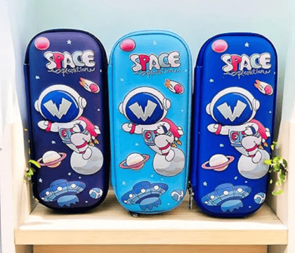 Astronaut EVA Pouch, Space Theme Hard Shell Pencil Box (Pack of 1)