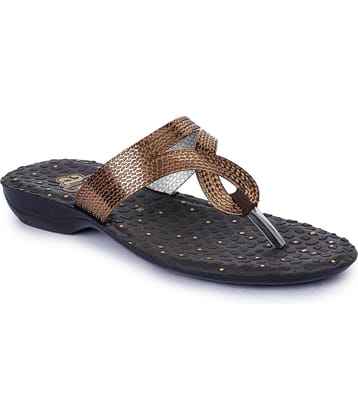 Liberty - Gold  Women's Slide Flip flop
