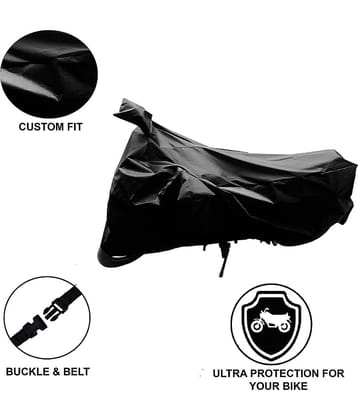 AutoRetail Bike Body Cover for Honda CB Unicorn Dazzler ( Pack of 1 ) , Black