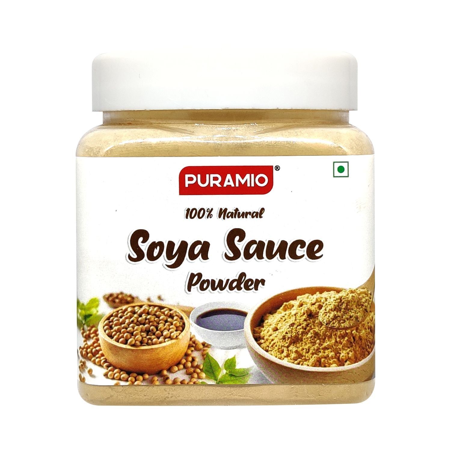 Puramio 100% Natural Soya Sauce Powder, 450 gm