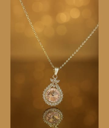 SHANKH-KRIVA Silver Pendant ( Pack of 1 )