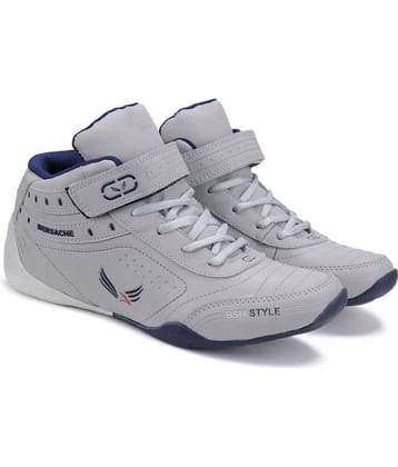 Bersache White Men's Sports Running Shoes