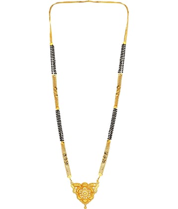 KRIMO Gold Plated Letest & Designer Mangalsutra For Women-100245