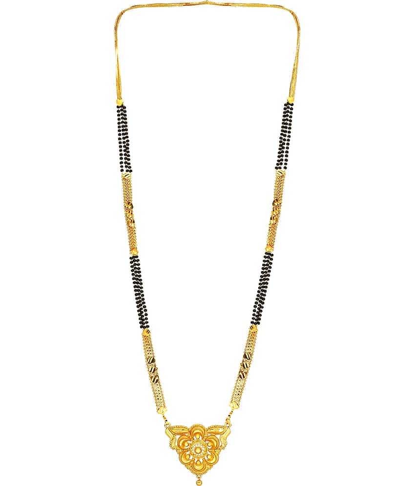KRIMO Gold Plated Letest & Designer Mangalsutra For Women-100245