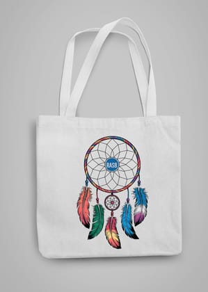 Dream catcher only by MIGA carry Bags-White