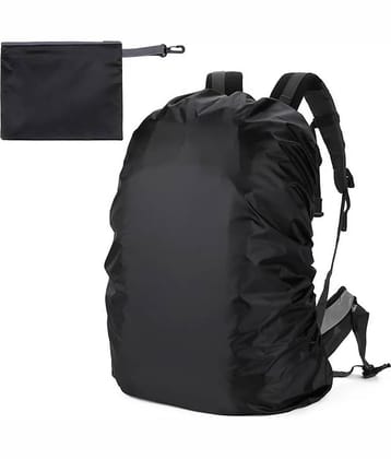Rangwell Black Nylon Raincover ( 40 Ltrs )