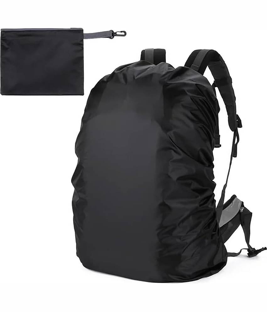 Rangwell Black Nylon Raincover ( 40 Ltrs )