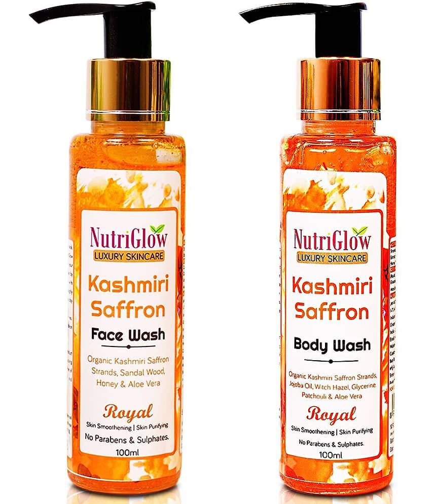 Nutriglow Face Wash + Body Wash_100 Each Face Wash 200 mL Pack of 2