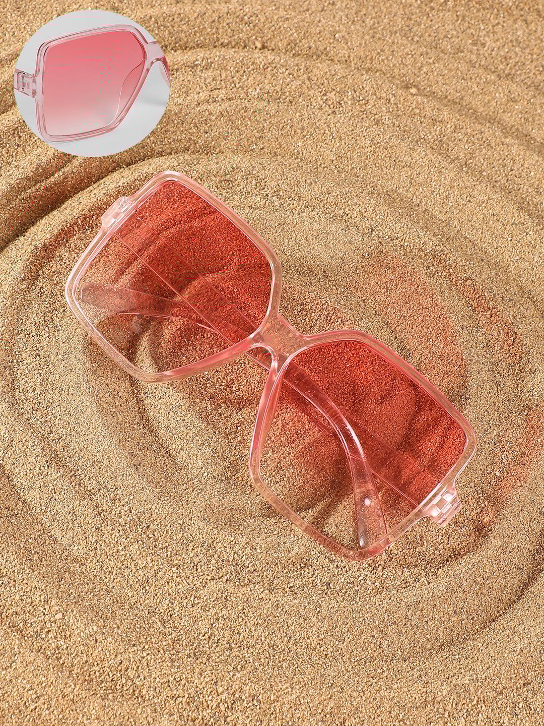 The Retro Butterfly Sunglasses - Ballet Pink-Sunglass