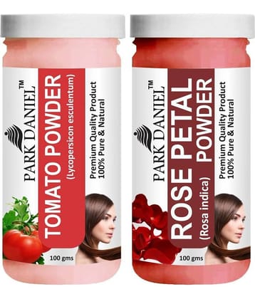 Park Daniel  Tomato &    Rose Petal Powder  Hair Mask 200 g Pack of 2