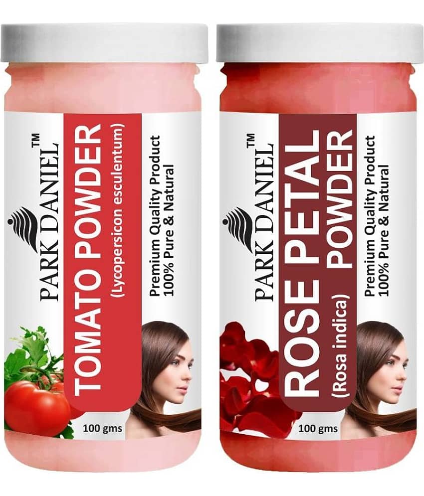 Park Daniel  Tomato &    Rose Petal Powder  Hair Mask 200 g Pack of 2