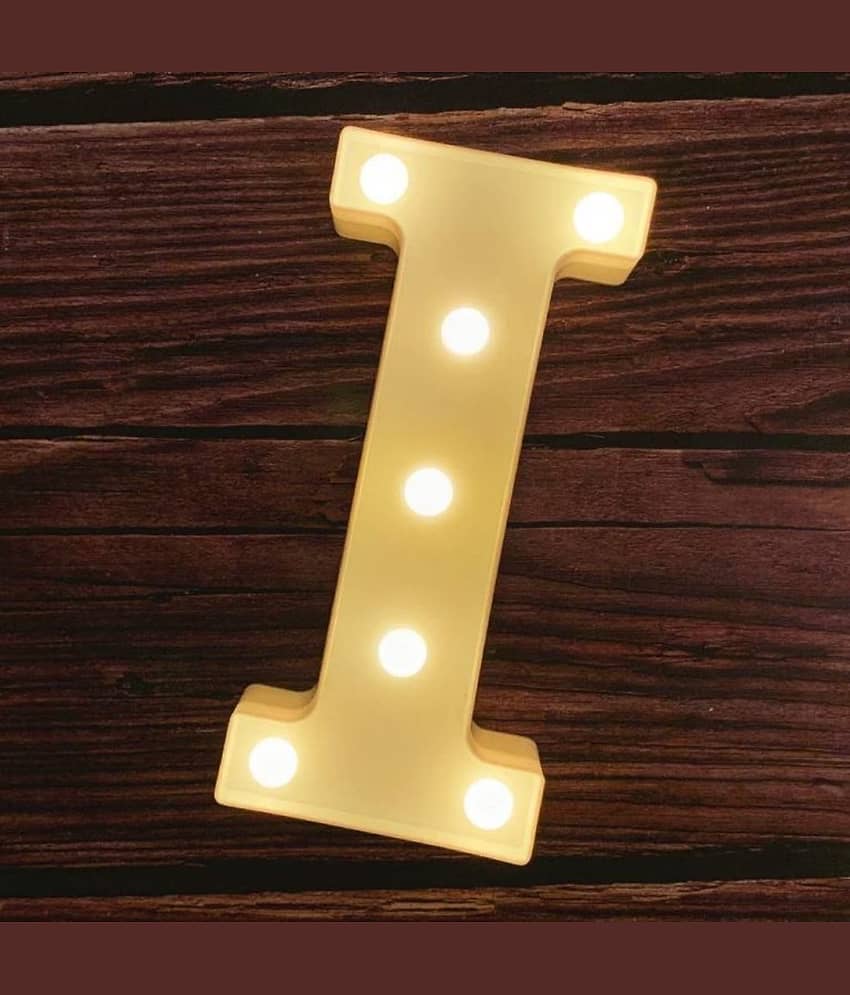 MIRADH Led Marquee Letter Light(Letter-I) LED Strips