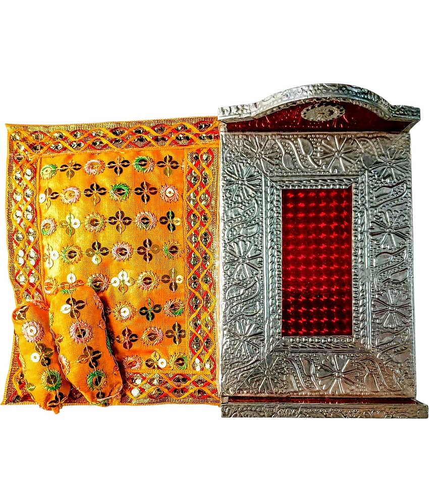 Cherry Tree Laddu Gopal Multicolor Wood Aasan cloth ( Pack of 1 )