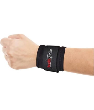 Healthgenie Adjustable 1 Piece - Black Wrist Support Free Size