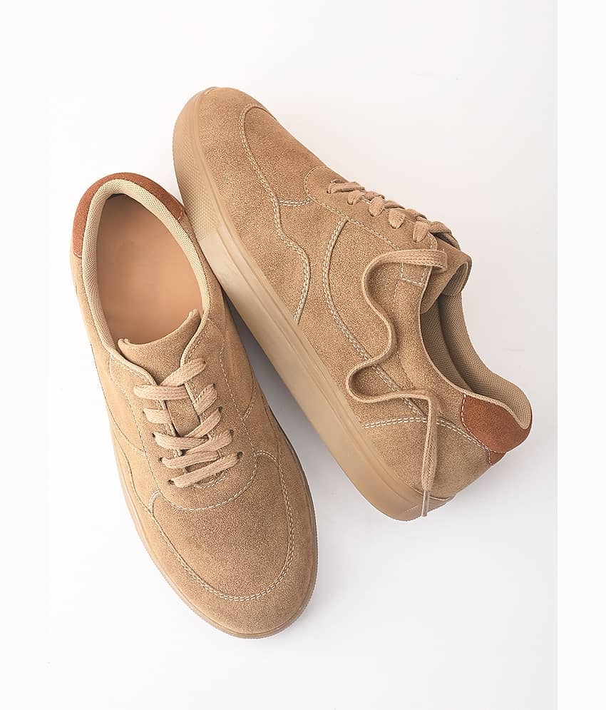Fentacia Beige Women's Sneakers