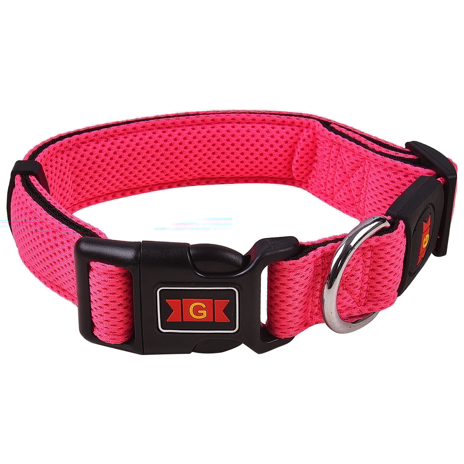Glenand Mesh Collar Small Pink DCA102