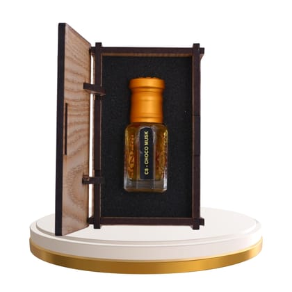 alnaqi fragrances Choco Musk Attar 12ml - Concentrated Musk-Perfume, No Alcohol Delicious-Cacao-Oil, Premium Arabian Fragrance, Original Unisex-Ittar alnaqi fragrances Choco Musk Attar 12ml - Concentrated Musk-Perfume, No Alcohol Delicious-Cacao-Oil, Premium Arabian Fragrance, Original Unisex-Ittar