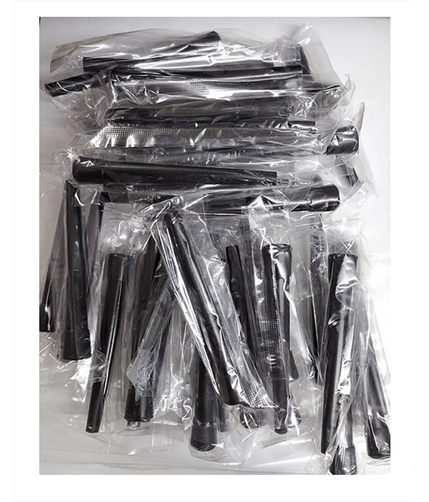 PUFF SMART Reusable filter-tips pack of 50pcs Hookah Mouth Tube Accessories Black Colour