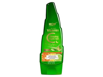 WOW Pure Vitamin C Sleeping Night Gel With Aloe Vera - 150ml