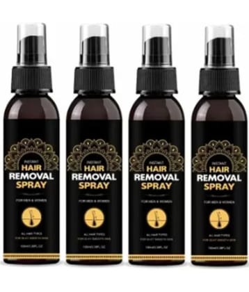 BEJOY Natural Hair Removal Spray for Men & Women 400 ( Pack of 4 )