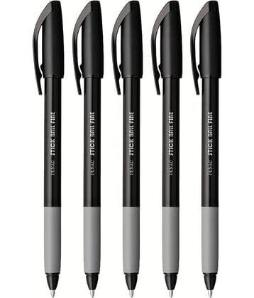 Penac Stick Ball Pen Black (Pack of 10)