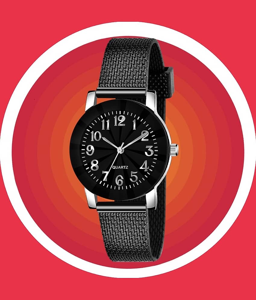 DECLASSE Black Resin Analog Womens Watch