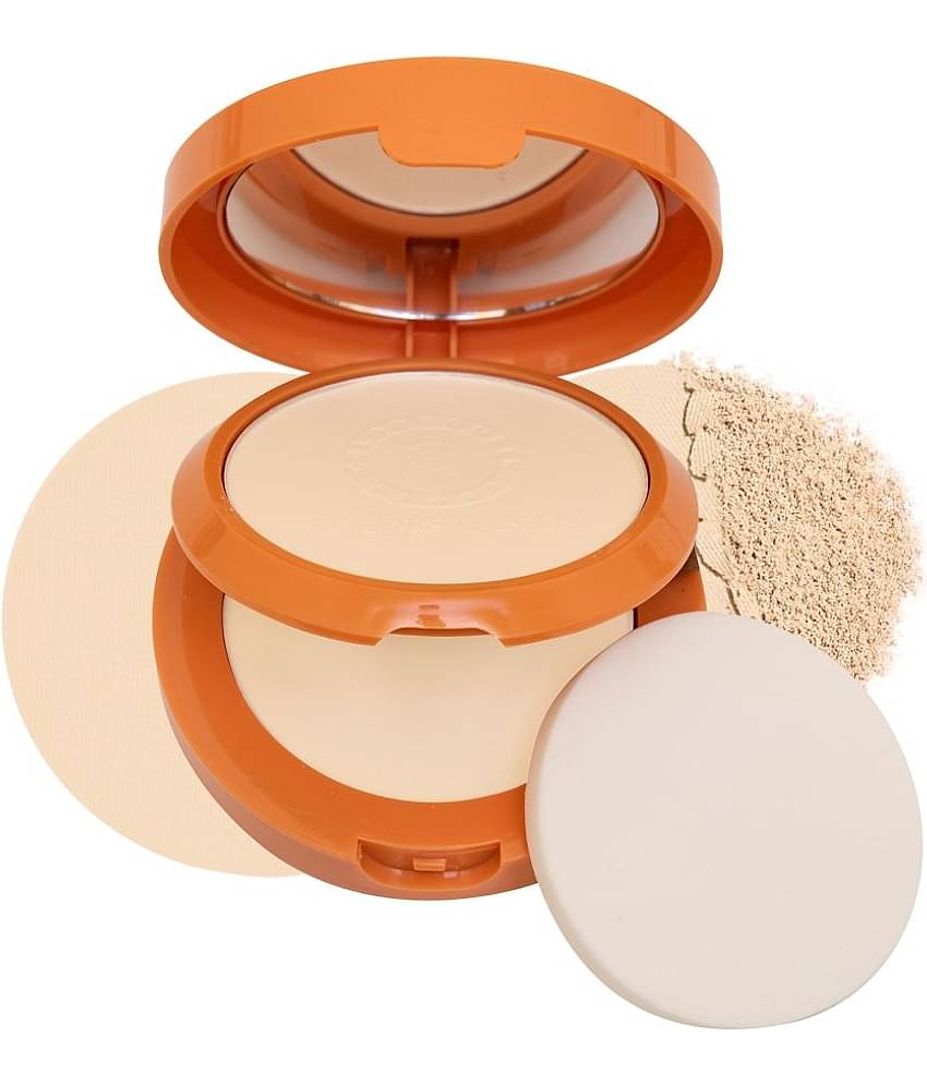 Colors Queen Sun Expert Compact Powder with SPF 60 UVA/UVB PA+++ UV Protection, Ivory (Shade - 02)