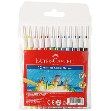 Faber-Castell Sketch Pens, 12 Pcs