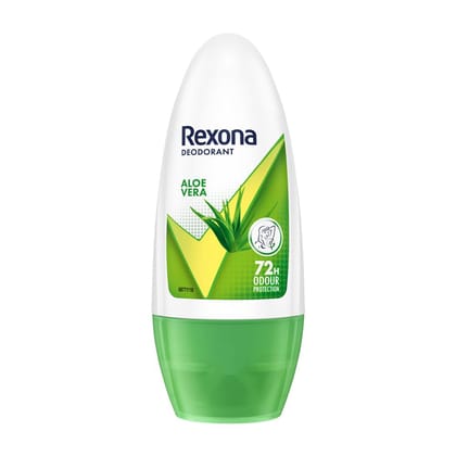 Rexona-Rollon Underarm Roll On Deodorant For Women - Aloe Vera, 50 ml