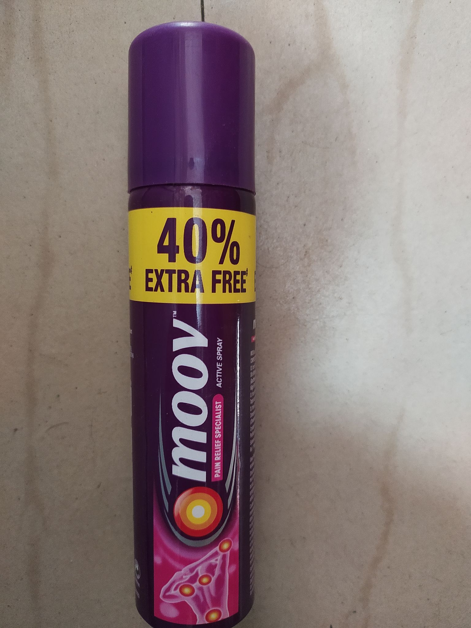 Moov Pain relief specialist active spray 