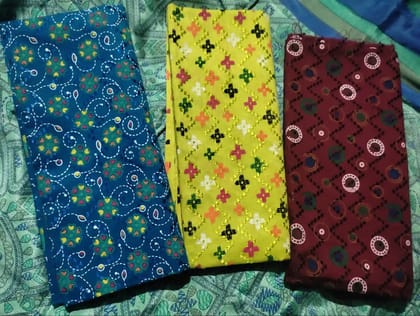 100 cotton fancy blouse pices