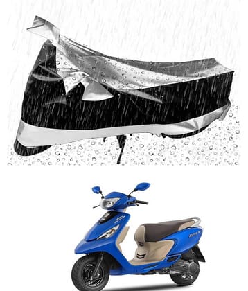 RONISH Bike Body Cover for TVS Scooty Zest 110 ( Pack of 1 ) , Silver