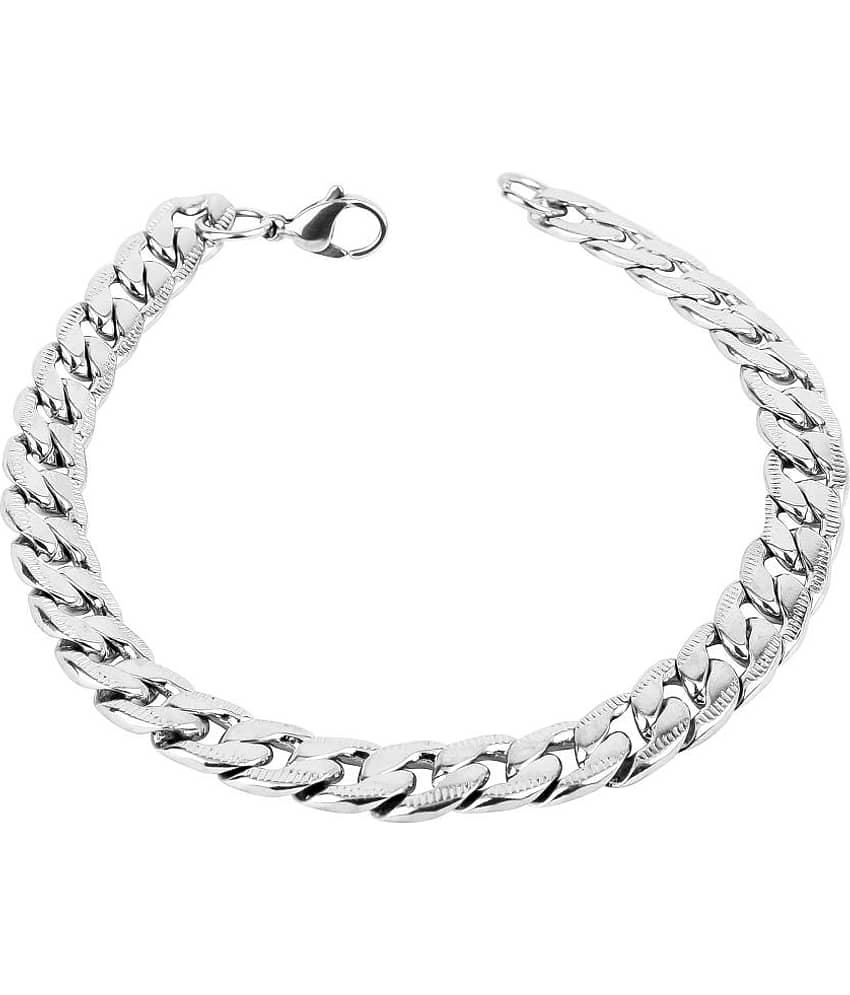 Thrillz Silver Bracelet ( Pack of 1 )