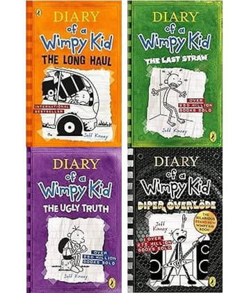Diary of a Wimpy Kid: The Long Haul + The Last Straw + The Ugly Truth + Diper Ã–verlode