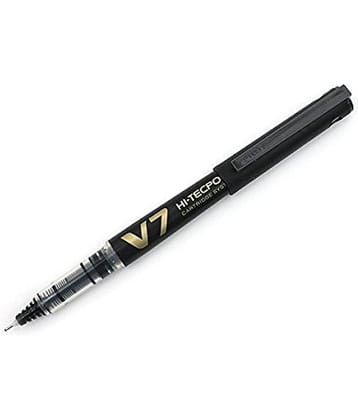 Pilot Hi-Tecpoint V7 Cartridge Pen (Black) Pack of 5