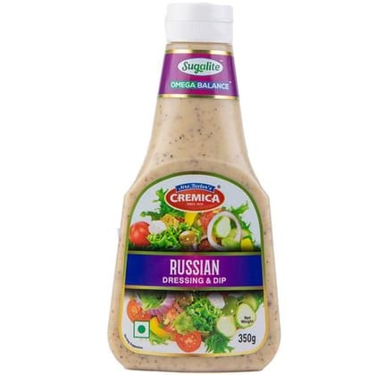 Cremica Salad Dressing - Russian, 350 g Bottle