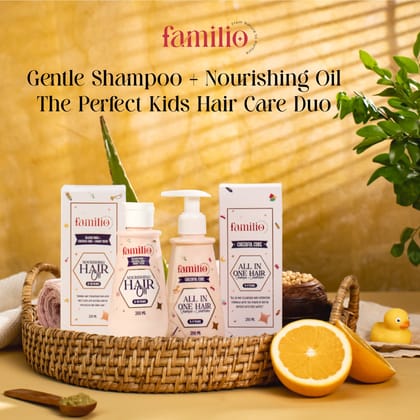 The Gentlest All in One Shampoo and Hair Oil Combo