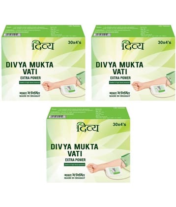 Divya Mukta Vati Extra Power 120 No.s (Pack of 3)