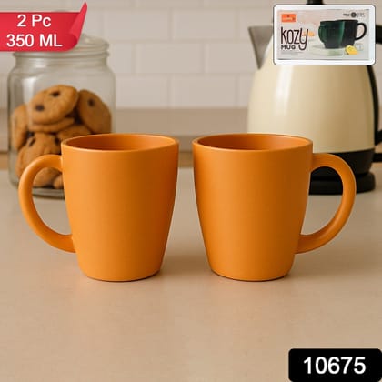 Konvex Premium Coffee and Tea Mugs (2 Pc / 350ML)