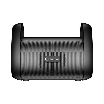 Cellecor CLB-90 STROM | 10 Hr Playtime | BT-v5.3 | 2600mAH | Water Resistant 10 W Bluetooth Speaker-Black