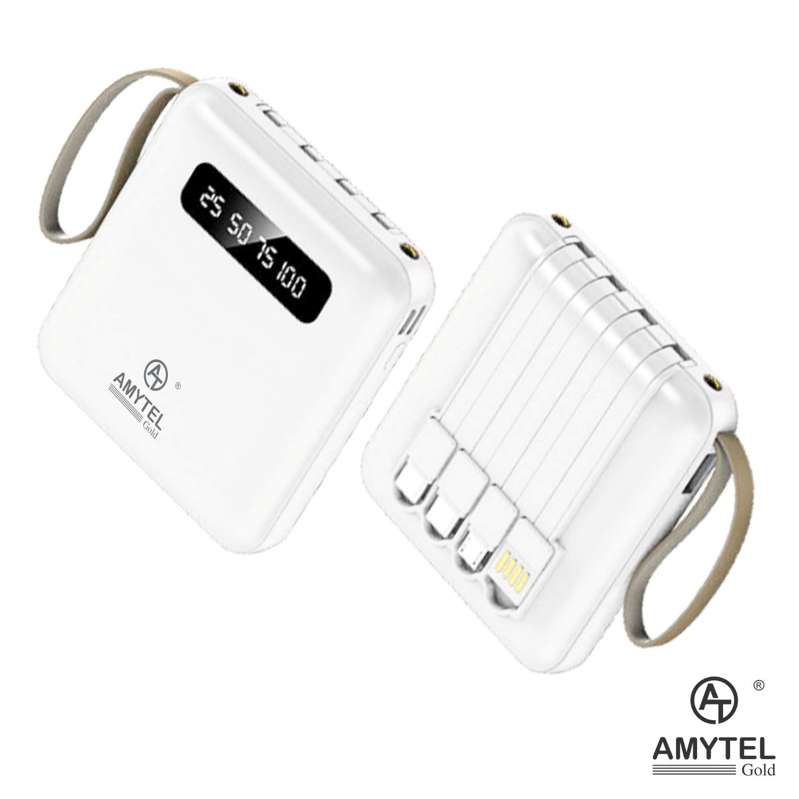 AMYTEL 10000 mAh Power Bank (18 W, Power Delivery 2.0, Power Delivery 3.0, Quick Charge 2.0, Quick Charge 3.0) (BLACK, Lithium-ion)