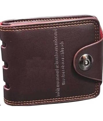 Amor - Brown PU Men's Regular Wallet ( Pack of 1 )