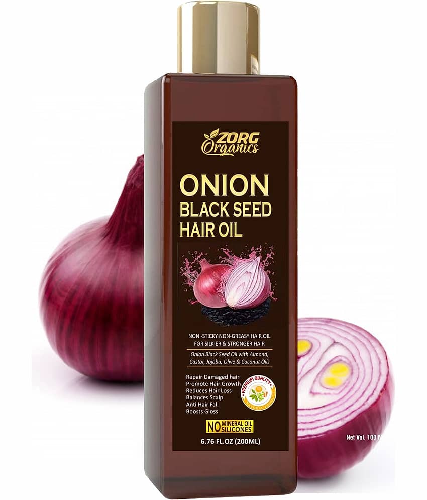 Zorg Organics Anti Dandruff Onion Oil 200 ml ( Pack of 1 )