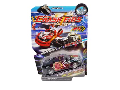 Crash'ems Boxer Pull Back Car For Kids 3 Years and Above Crash'ems Boxer Pull Back Car For Kids 3 Years and Above