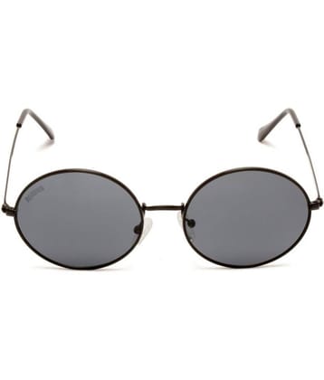 Roadies - Black Round Sunglasses ( Pack of 1 )