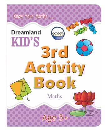 3rd Activity Book Maths [Paperback] Dreamland Publications