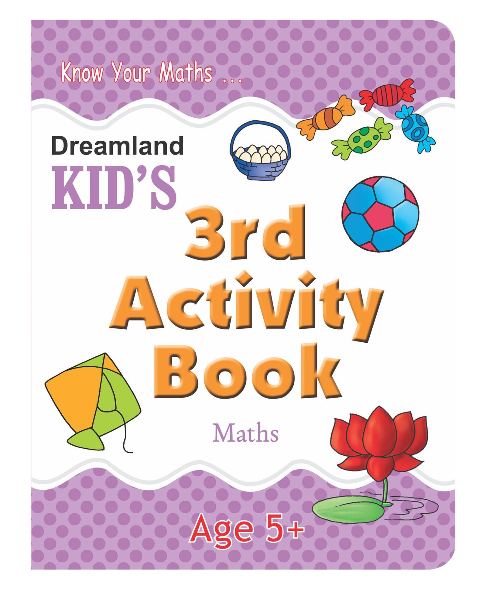 3rd Activity Book Maths [Paperback] Dreamland Publications