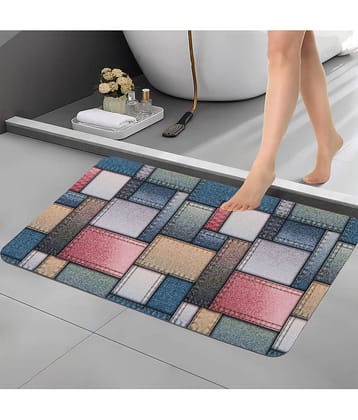 BELLA TRUE Anti-skid Rubber Bath Mat Other Sizes cm ( Pack of 1 ) - Yellow